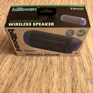 Billboard Bluetooth Water Resistant IPX5 66 Foot Wireless Speaker Free Ship